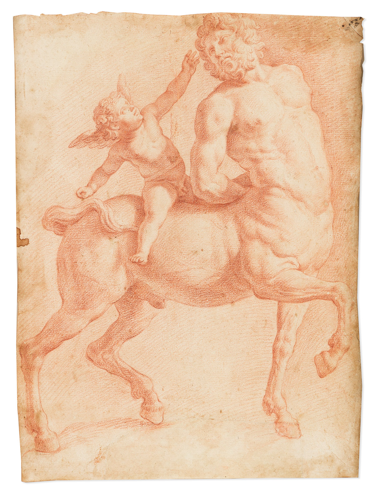 ITALIAN SCHOOL, 18TH CENTURY A Centaur Teased by Eros.